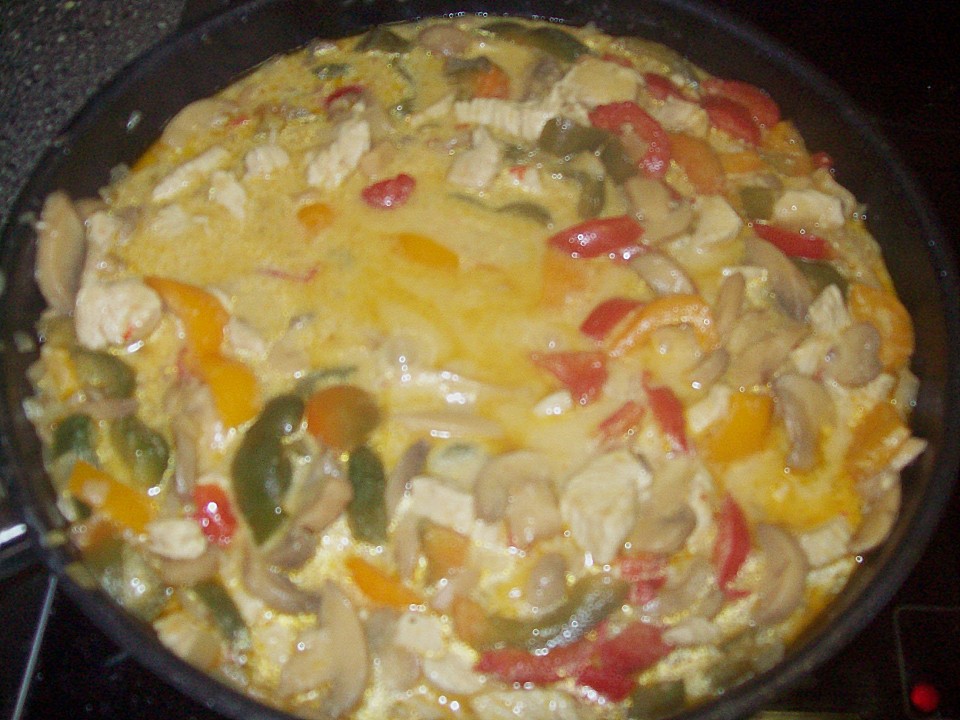 Puten Paprika Pilz Pfanne von Sandy2509 Chefkoch.de