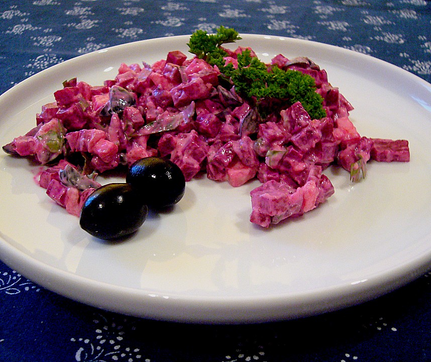 Rote Bete Salat mit Oliven von astuke | Chefkoch.de