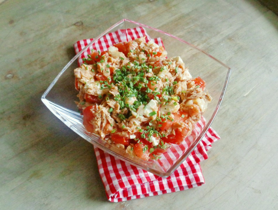 Tomaten - Thunfisch Salat von Heike34 | Chefkoch.de