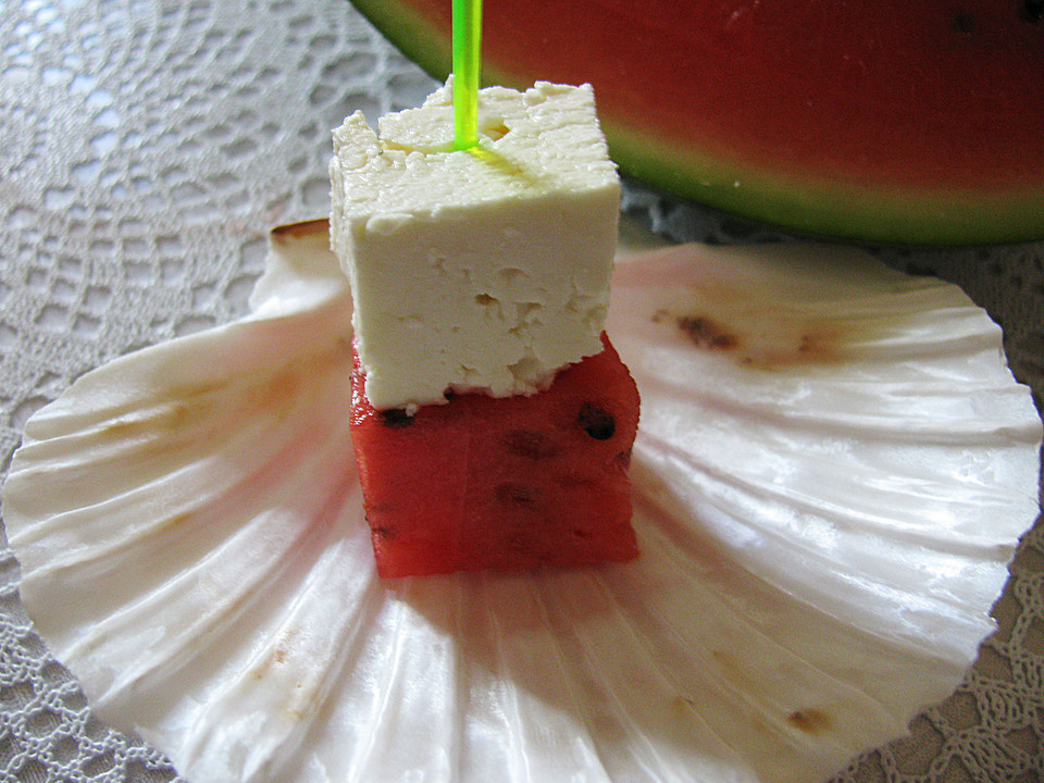 Wassermelone mit Feta von webbl | Chefkoch.de