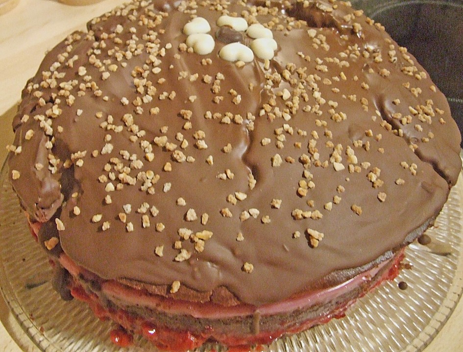 Schokotorte mit Pudding - Kirsch - Füllung von devilsangel2408 ...