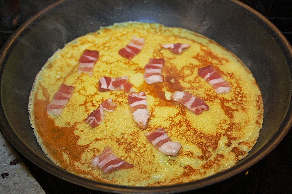 Pfannkuchen mit Speck und Käse von Utee | Chefkoch.de