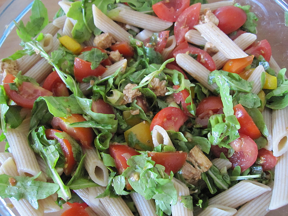 Italienischer Nudelsalat mit Rucola von Alang1412 | Chefkoch.de