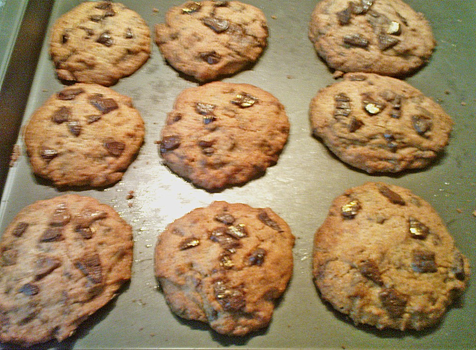Vegane Schokoladen-Cookies