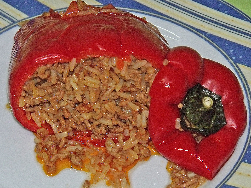 Gefüllte Paprikaschoten von susili101 | Chefkoch.de