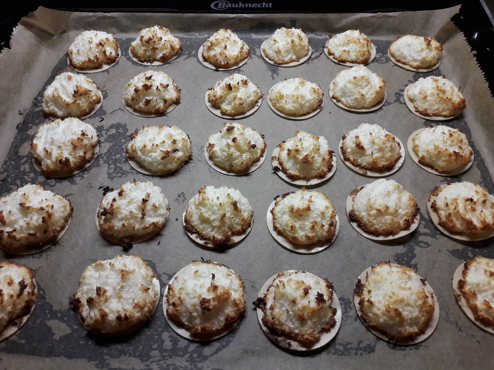Saftige Kokosmakronen von Fipsfips | Chefkoch.de