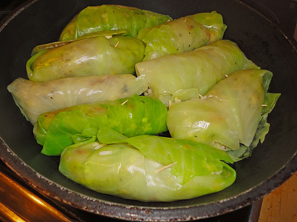 Vegetarische Kohlrouladen von sundra | Chefkoch.de