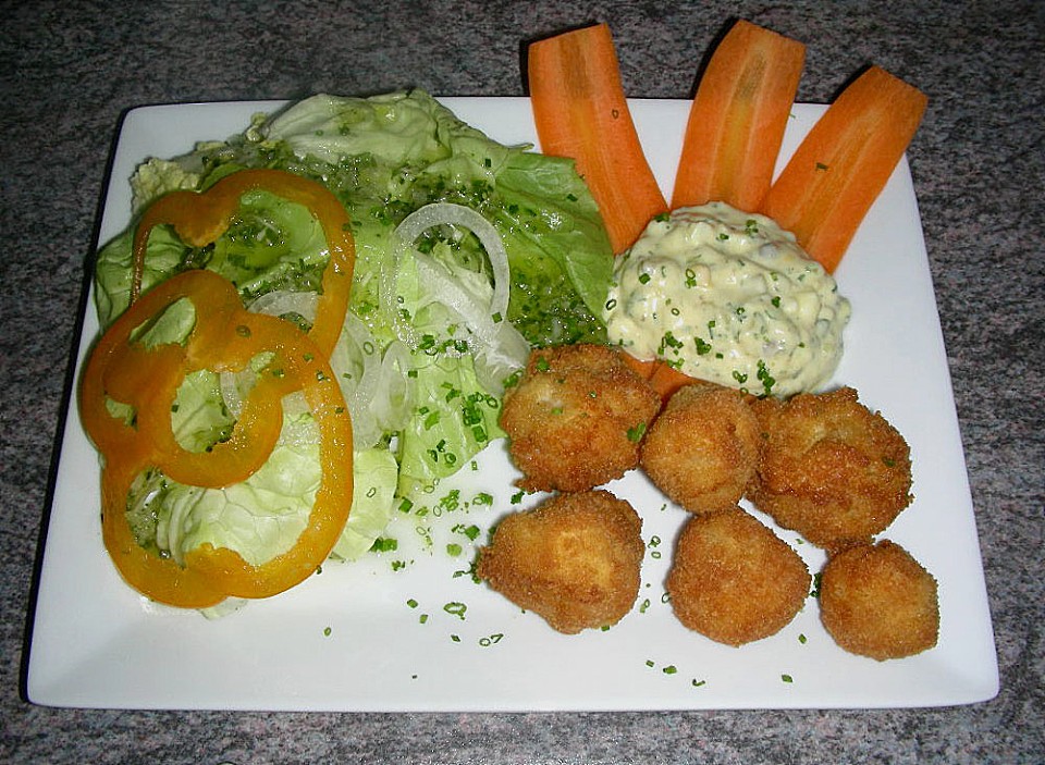 Gebackene Champignons mit Sauce tartare von Tryumph800 | Chefkoch.de