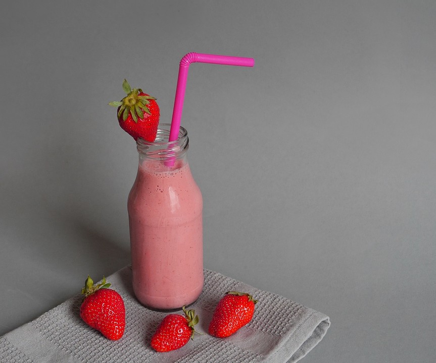 Erdbeer - Shake mit Joghurt von zotti1964 | Chefkoch.de