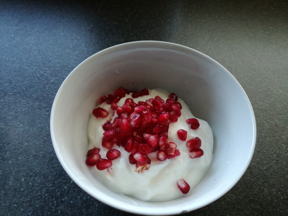 Joghurt mit Granatapfel und Honig von Wüstensohn | Chefkoch.de