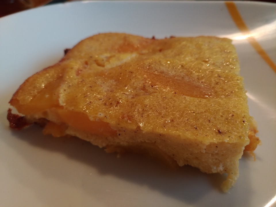 Quark-Grieß-Pfirsich-Auflauf von Ginger88 | Chefkoch.de
