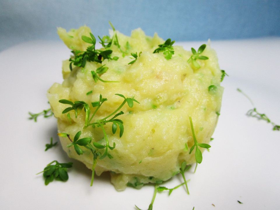 Kartoffelpüree mit Knoblauch und Kräutern von SHanai | Chefkoch.de