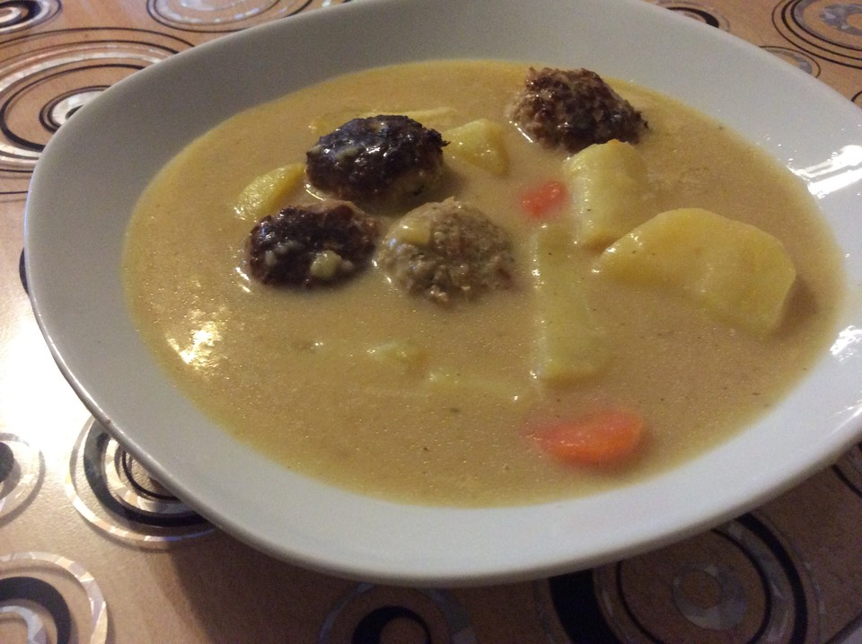 Kartoffel - Möhren - Eintopf mit Hackbällchen von DP16MH | Chefkoch.de