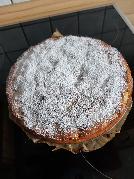 Apfelkuchen für ein kleines Blech 30 x 20 cm von Pelmeniegold | Chefkoch.de