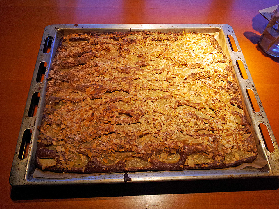 Birnenkuchen vom Blech von fenchelhexe | Chefkoch.de