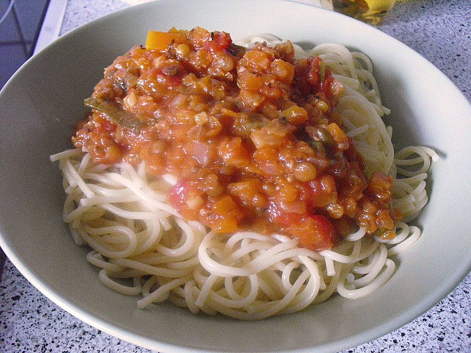 Linsenbolognese von Sandy2509