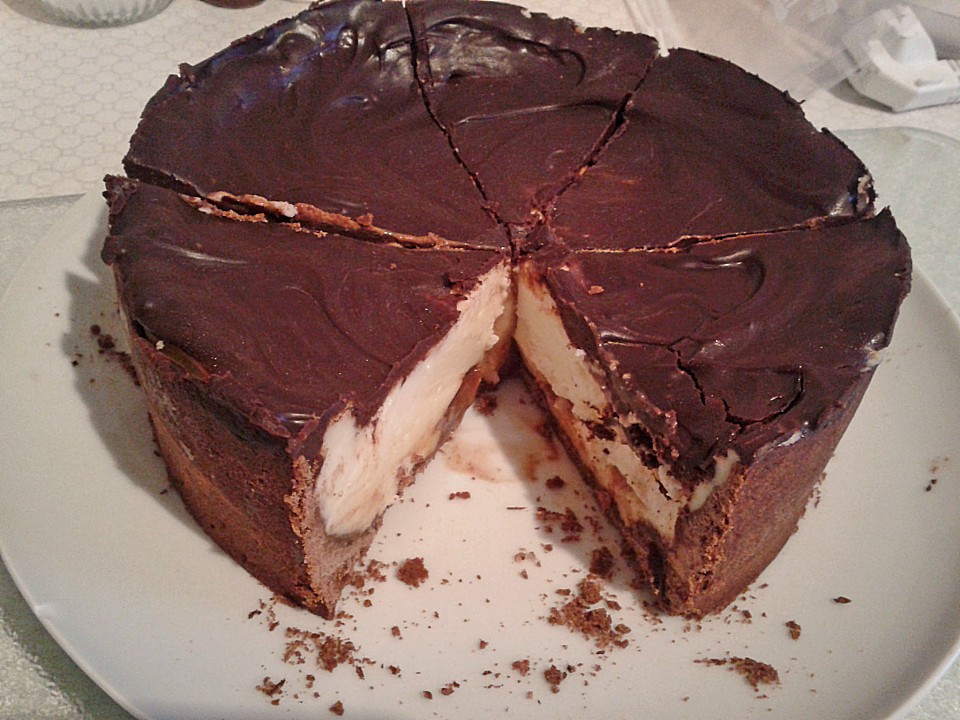 Chocolate Covered Vanilla Fudge Cheesecake von Valour Chefkoch.de