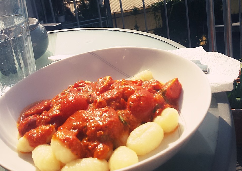 Gnocchi mit Tomatensauce von cloudy86 | Chefkoch.de