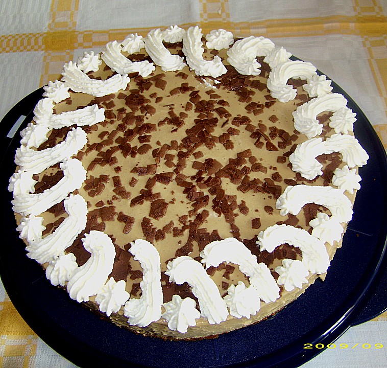 Mandel - Mokkacreme - Torte von Nicky0110 | Chefkoch.de