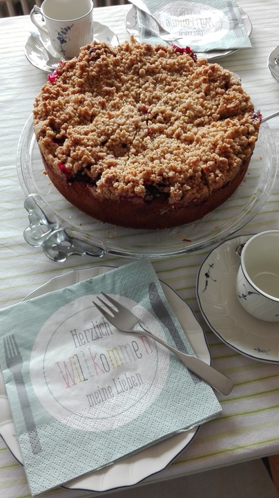 Eierlikör - Pflaumenkuchen mit Streuseln von Sunflower78 | Chefkoch.de