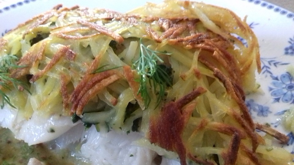 Rotbarsch im Kartoffelmantel von Rike2 | Chefkoch.de