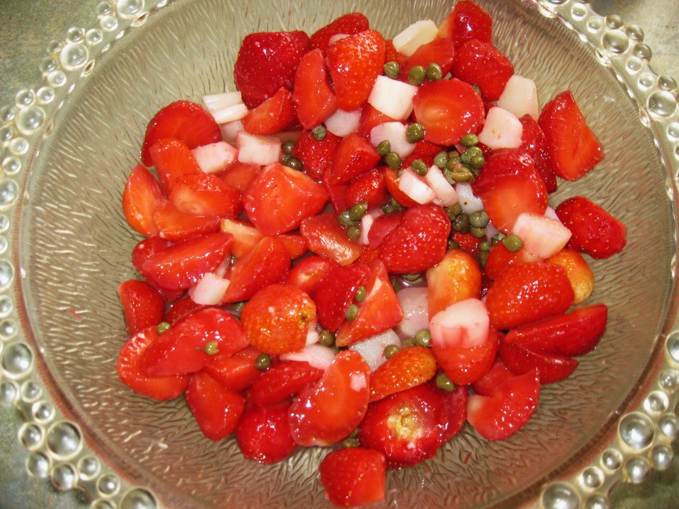 Erdbeeren mit Grüner - Pfeffer - Marinade von HeavenCanWait | Chefkoch.de