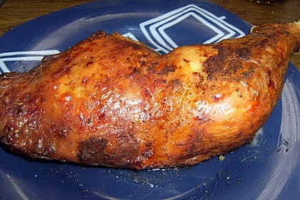 Putenoberkeule aus dem Ofen 7