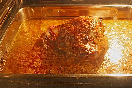 Putenoberkeule aus dem Ofen 27