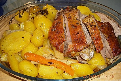 Putenoberkeule aus dem Ofen 3