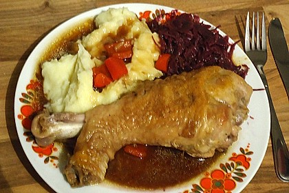 Putenoberkeule aus dem Ofen 30