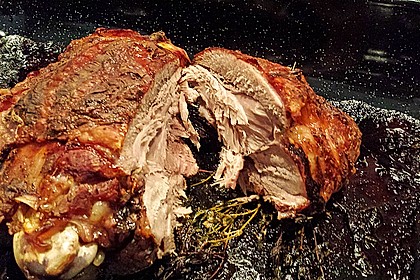 Putenoberkeule aus dem Ofen 2