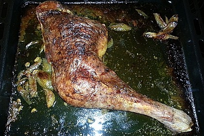 Putenoberkeule aus dem Ofen 23