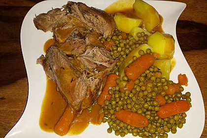 Putenoberkeule aus dem Ofen 11
