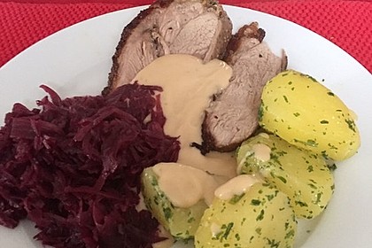 Putenoberkeule aus dem Ofen 17