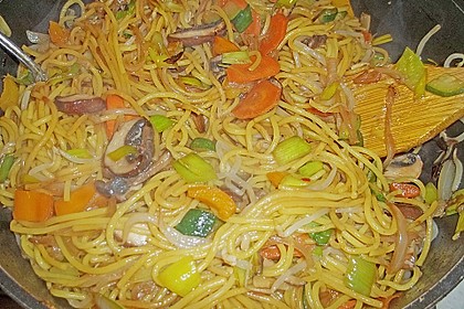 Gebratene Nudeln Asia - Art 2