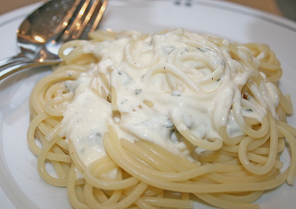 Spaghetti mit Gorgonzolasoße von GourmetKathi | Chefkoch.de