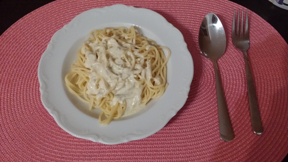 Spaghetti mit Gorgonzolasoße von GourmetKathi | Chefkoch.de