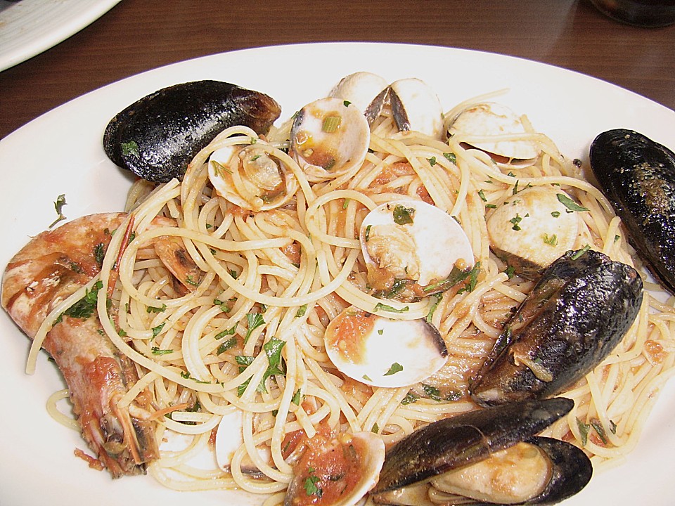 Spaghetti Frutti di Mare (Rezept mit Bild) von reina | Chefkoch.de