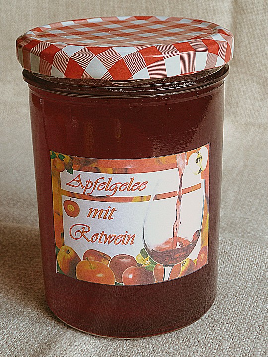 Apfel - Gelee mit Rotwein von Meggixx | Chefkoch.de