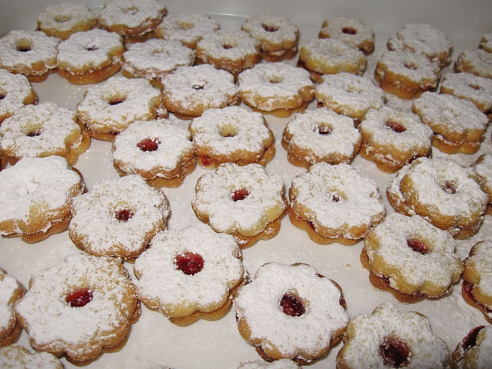 Linzer Mandelplätzchen von ufaudie58 | Chefkoch.de