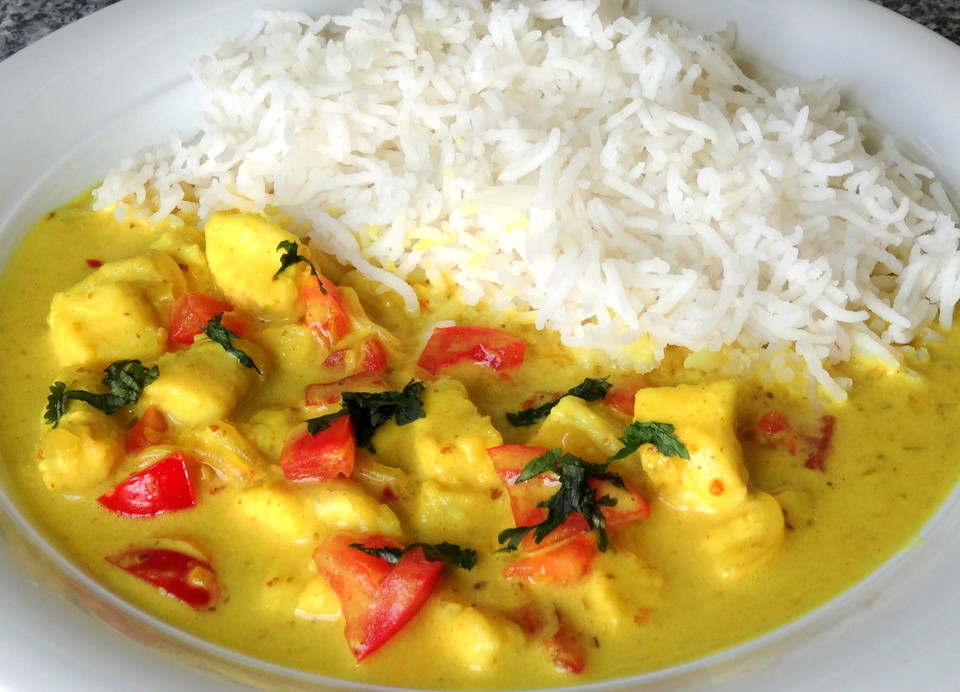 Indisches Fisch - Kokos - Curry von janinasvlog | Chefkoch.de
