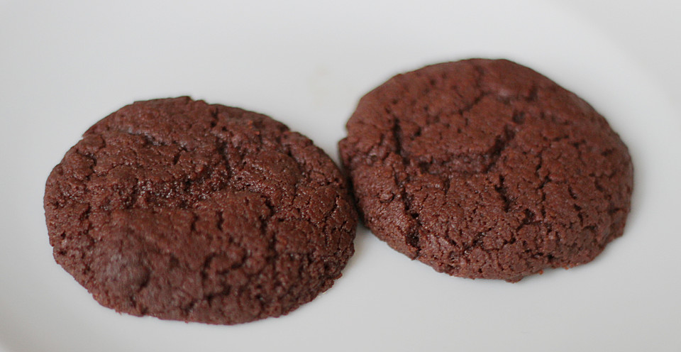Megaschokoladige Schokokekse