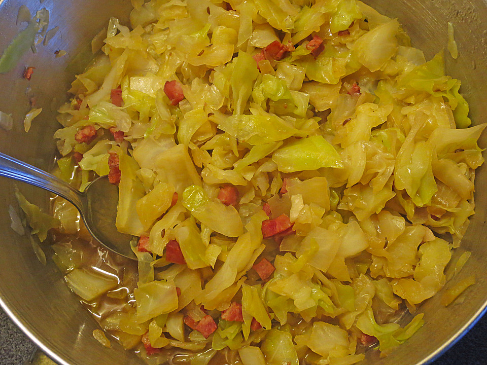 Warmer Krautsalat von gabipan | Chefkoch.de