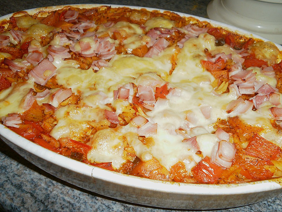 Kritharaki - Auflauf mit Kürbis und Paprika von Sandybaby | Chefkoch.de