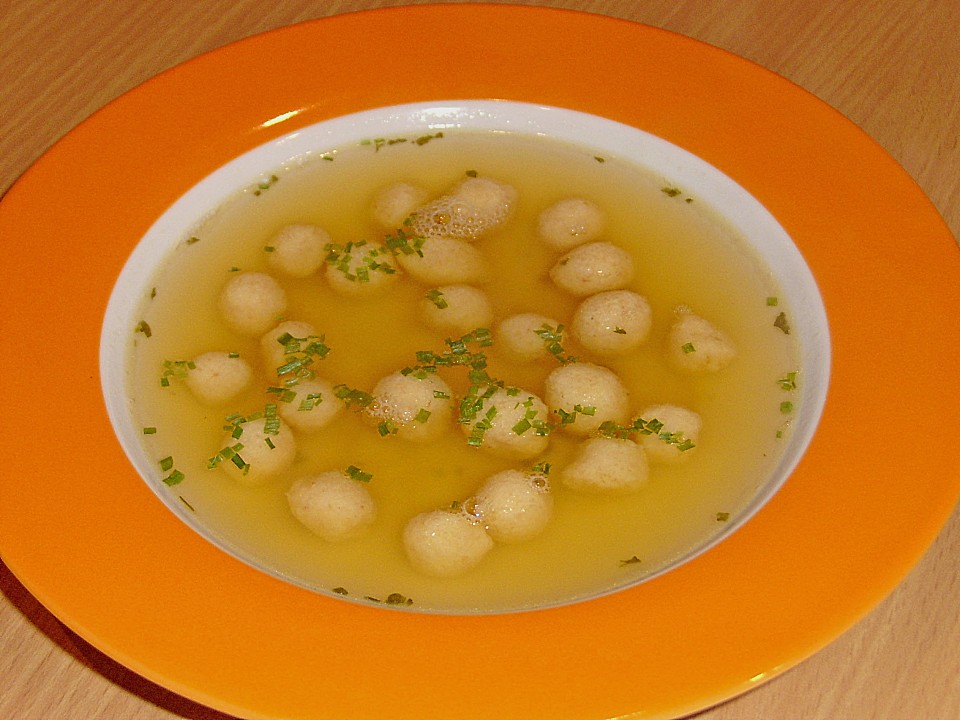 Suppe mit Parmesannocken von milz-alfred | Chefkoch.de