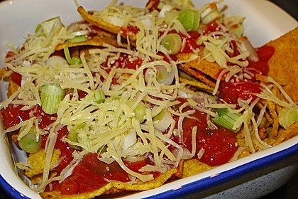 Überbackene Nachos mit Guacamole 5