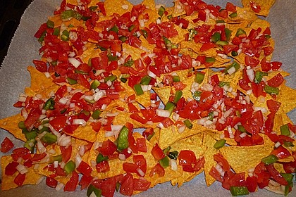 Überbackene Nachos mit Guacamole 4