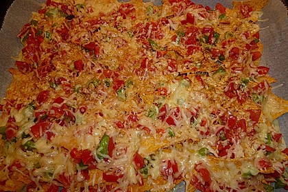 Überbackene Nachos mit Guacamole 1