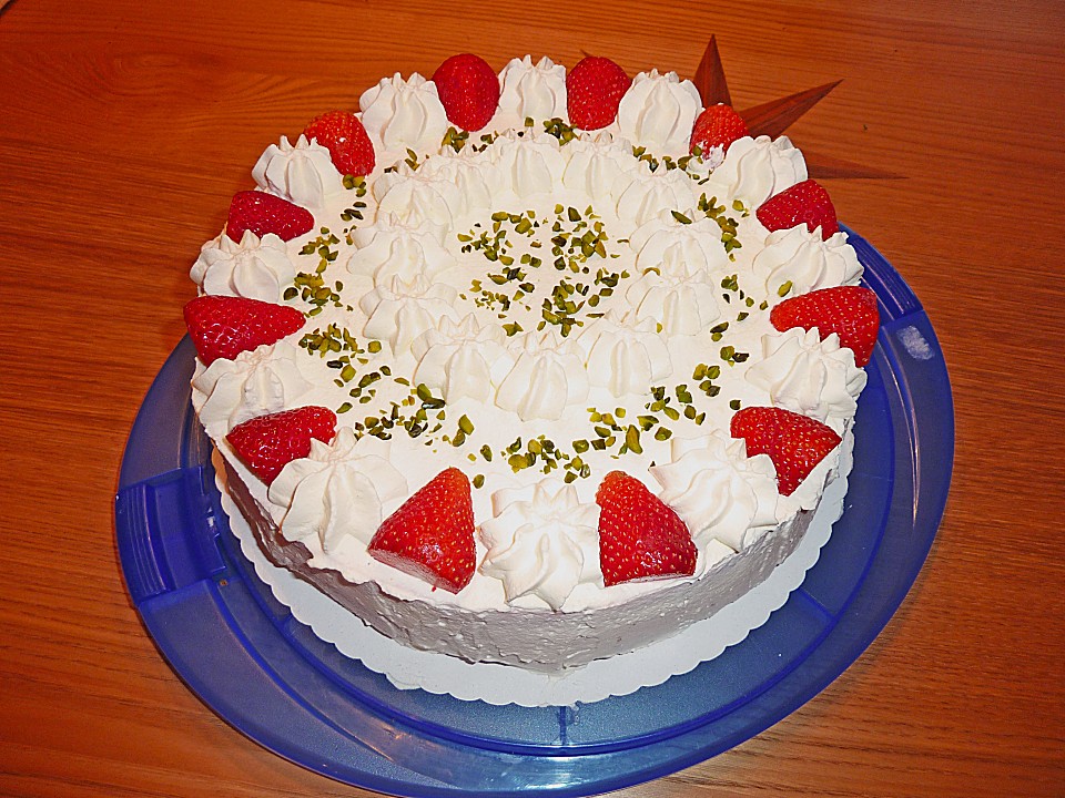 Himbeer - Sahne - Torte mit Schokobiskuit von Maleila | Chefkoch.de