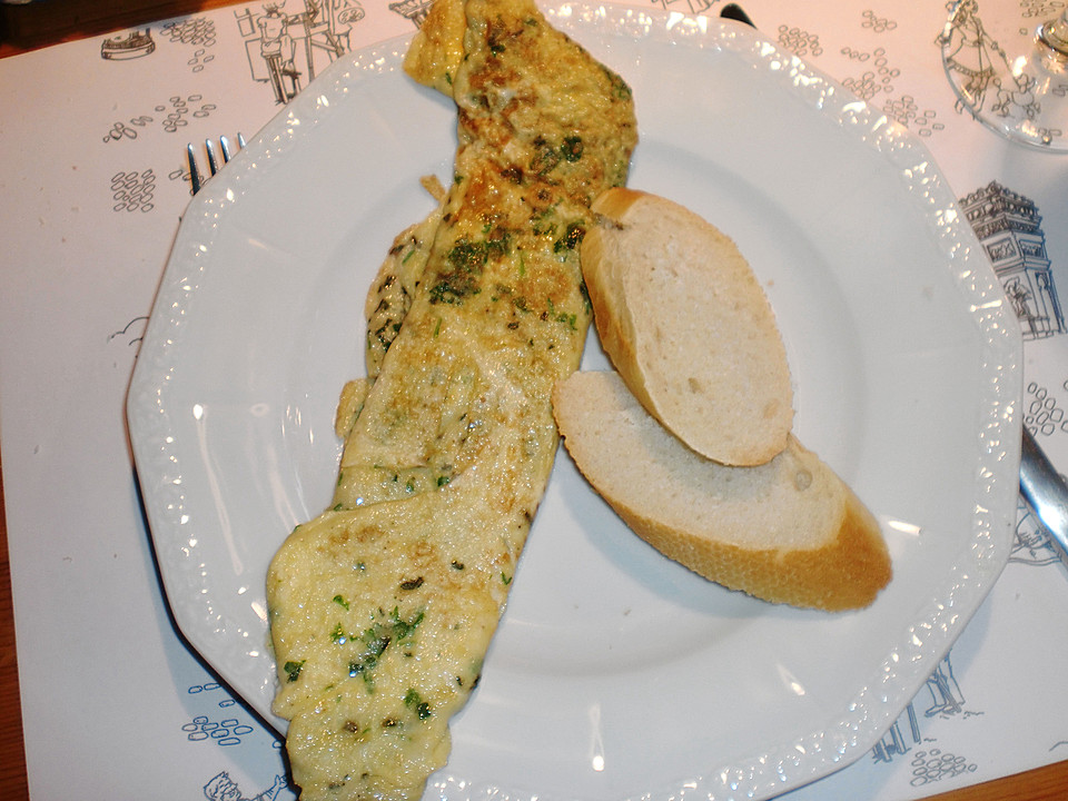 Französisches Omelette mit Schinken und Kräutern von Rocky86 | Chefkoch.de